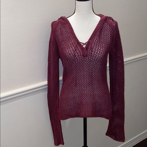 Maroon sweater
